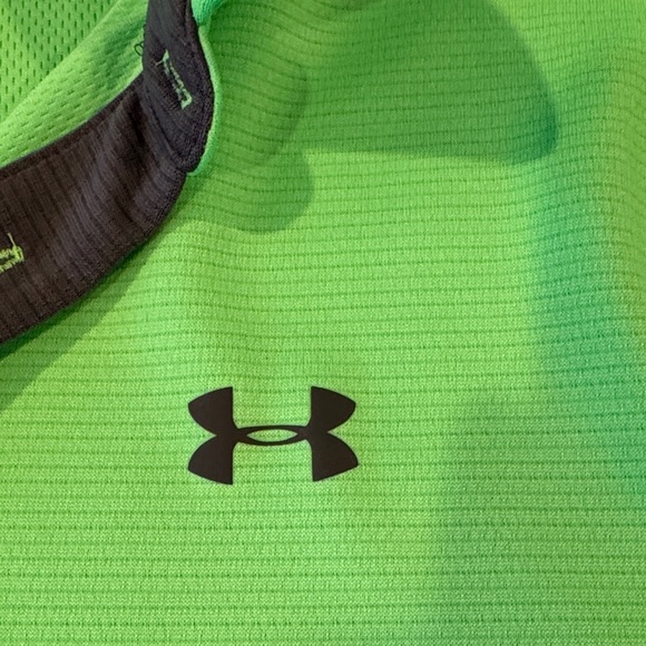 Under Armour Vibrant Green Polo - Picture 3 of 5